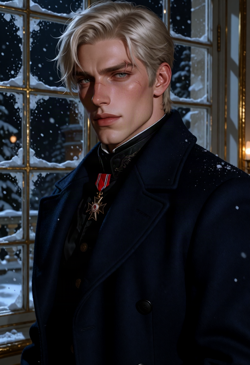 The Winter He Was Told To Marry You, Contract-Marriage Prince AI character on Charmsy