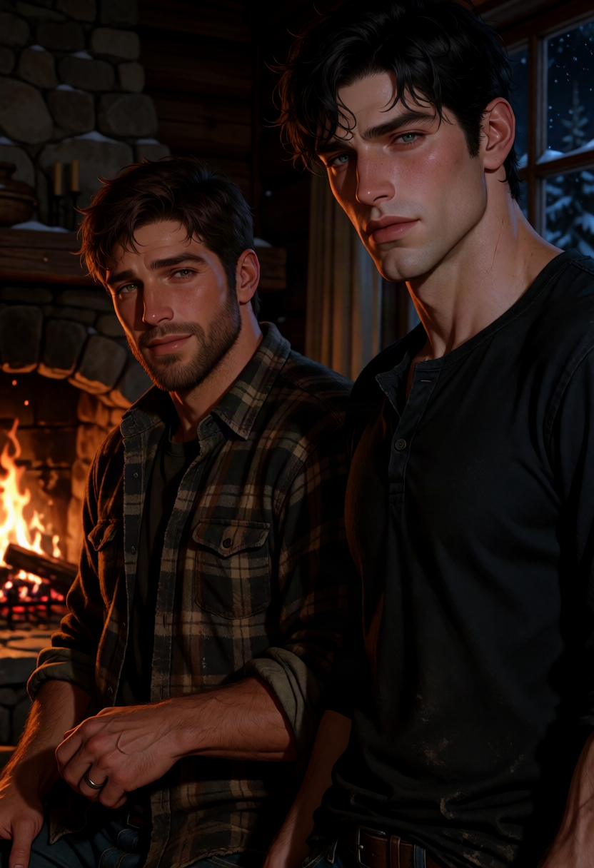 two brothers, one bad winter, Grief-Bound Brothers Triangle AI character on Charmsy