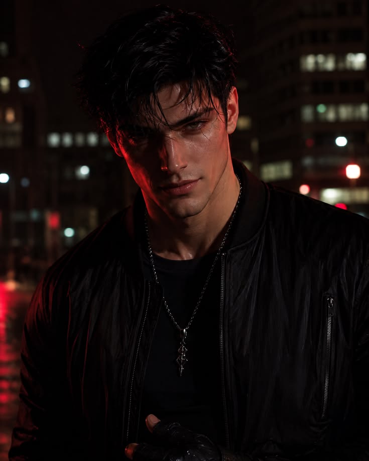 Nico Hale, Dangerous Man of the Night City, Possessive-but-Devoted Protector AI character on Charmsy