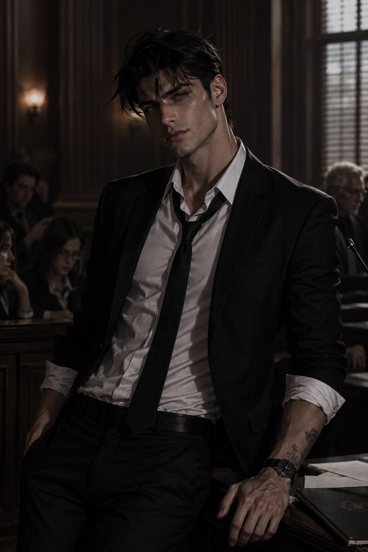 Orpheo Calderon, Bargain Demon Negotiator AI character on Charmsy