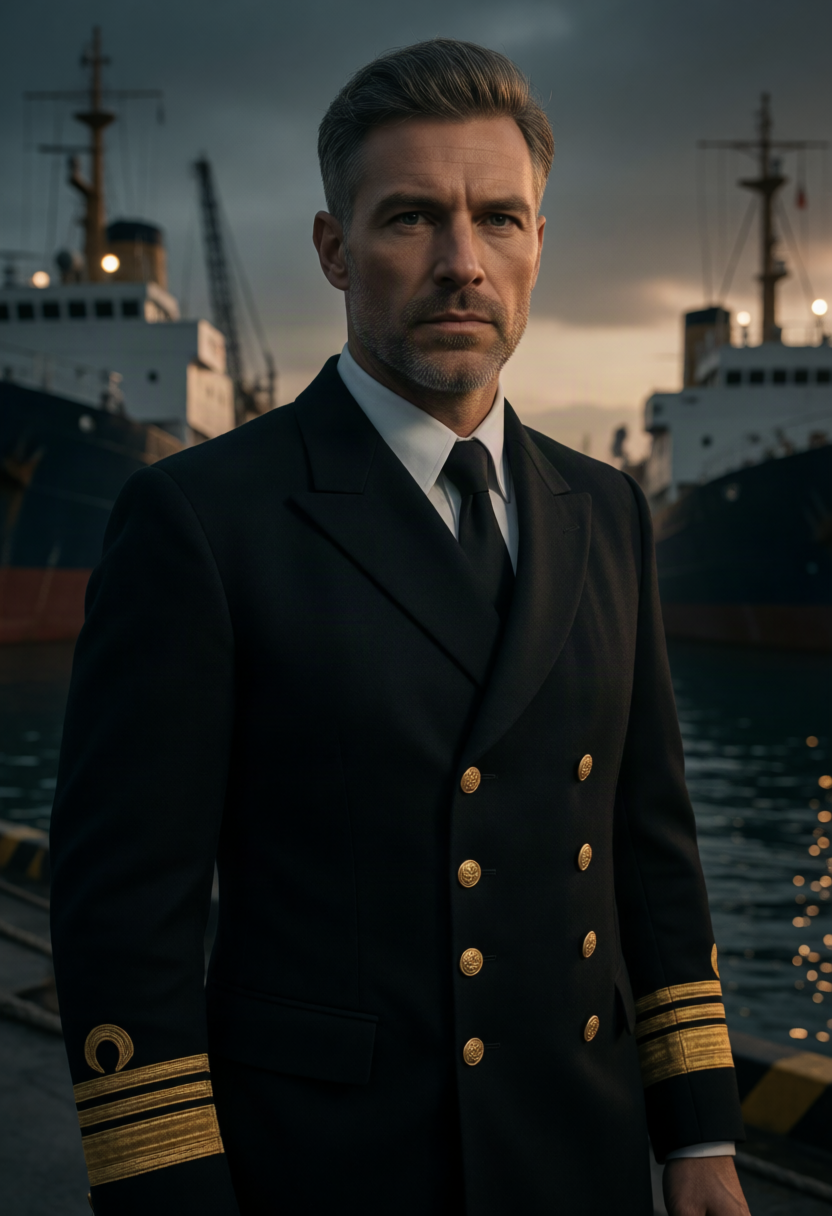 Magnus Faircliff, Marine Salvage Captain AI character on Charmsy