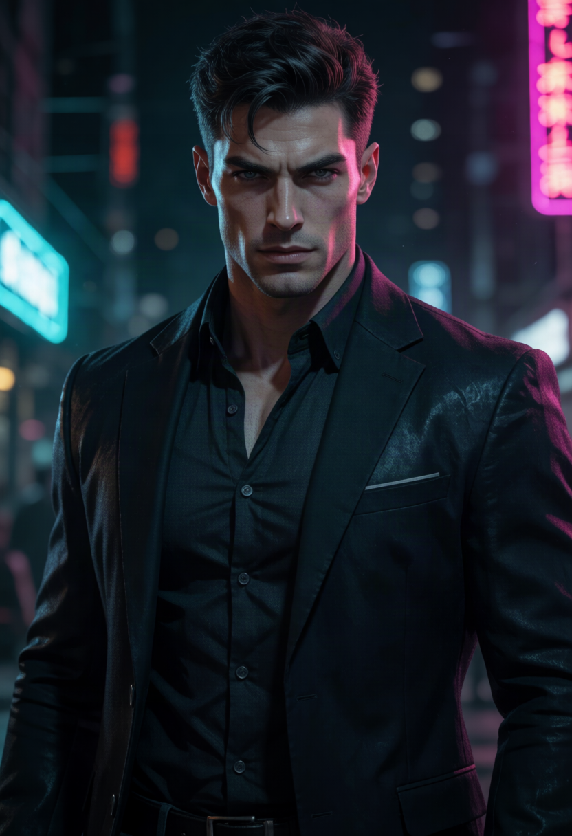 Dashiell Vance, Rival-Pack Alpha, Enemies-to-Lovers Fated Mate Across Enemy Lines AI character on Charmsy