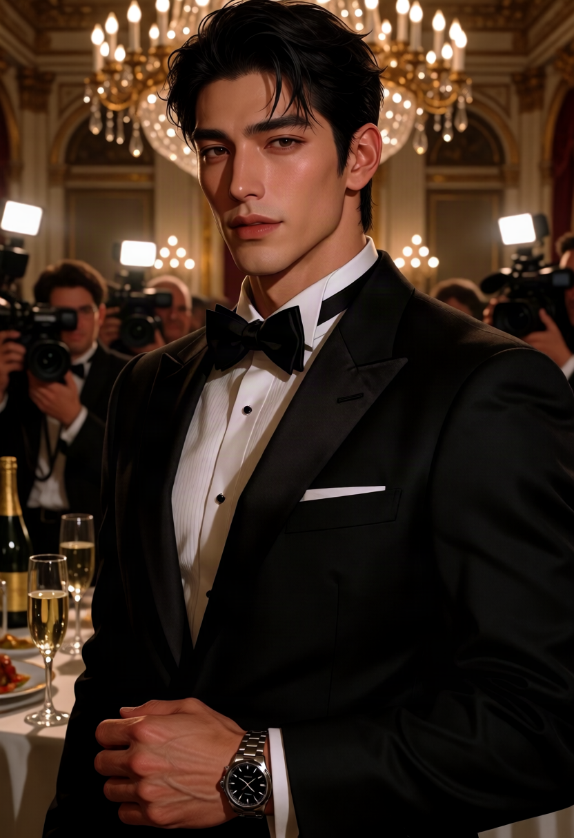 the fiancé i didn't agree to, Enemy Chaebol Heir AI character on Charmsy
