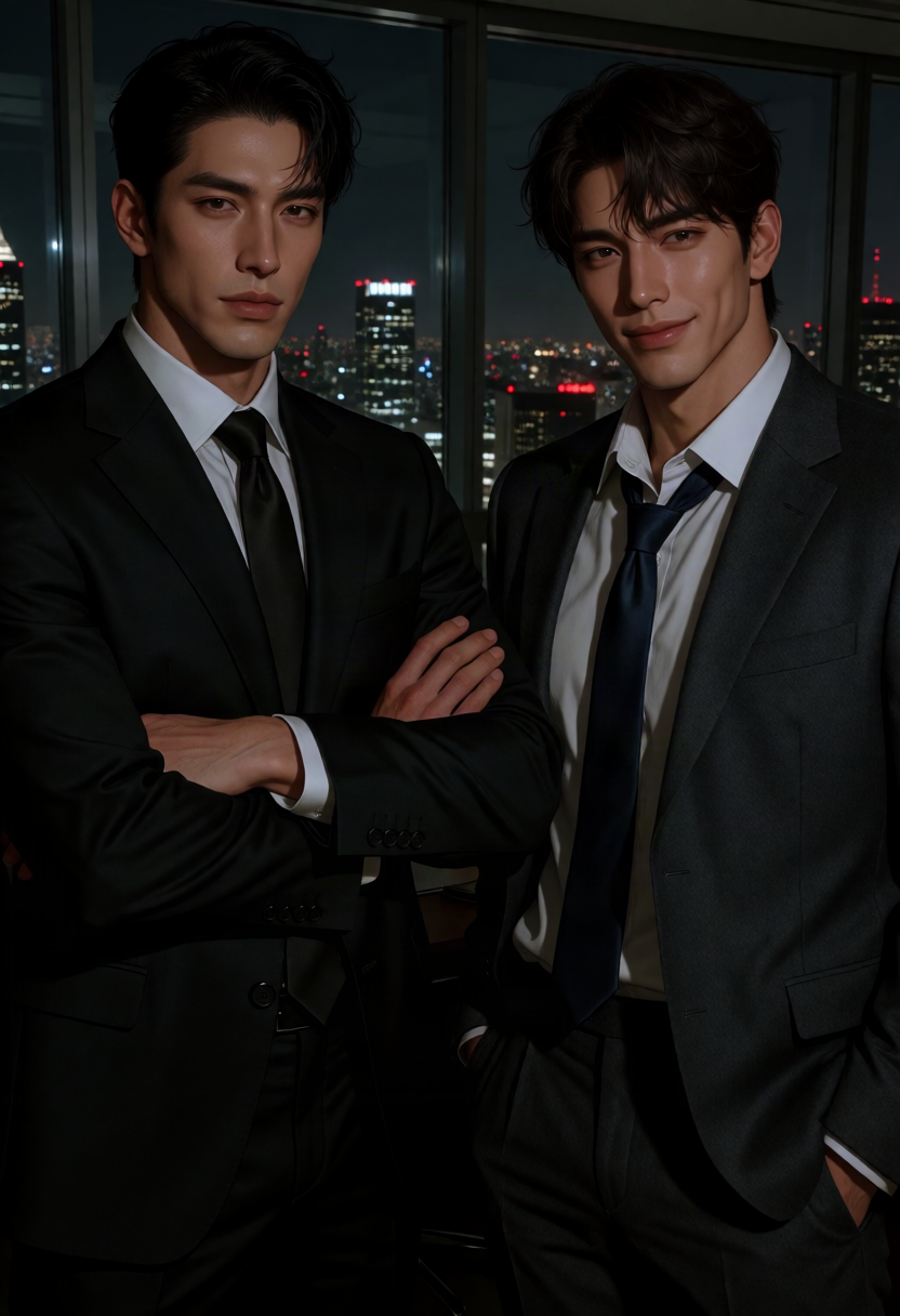 second lead again 🥲, CEO & Right Hand AI character on Charmsy