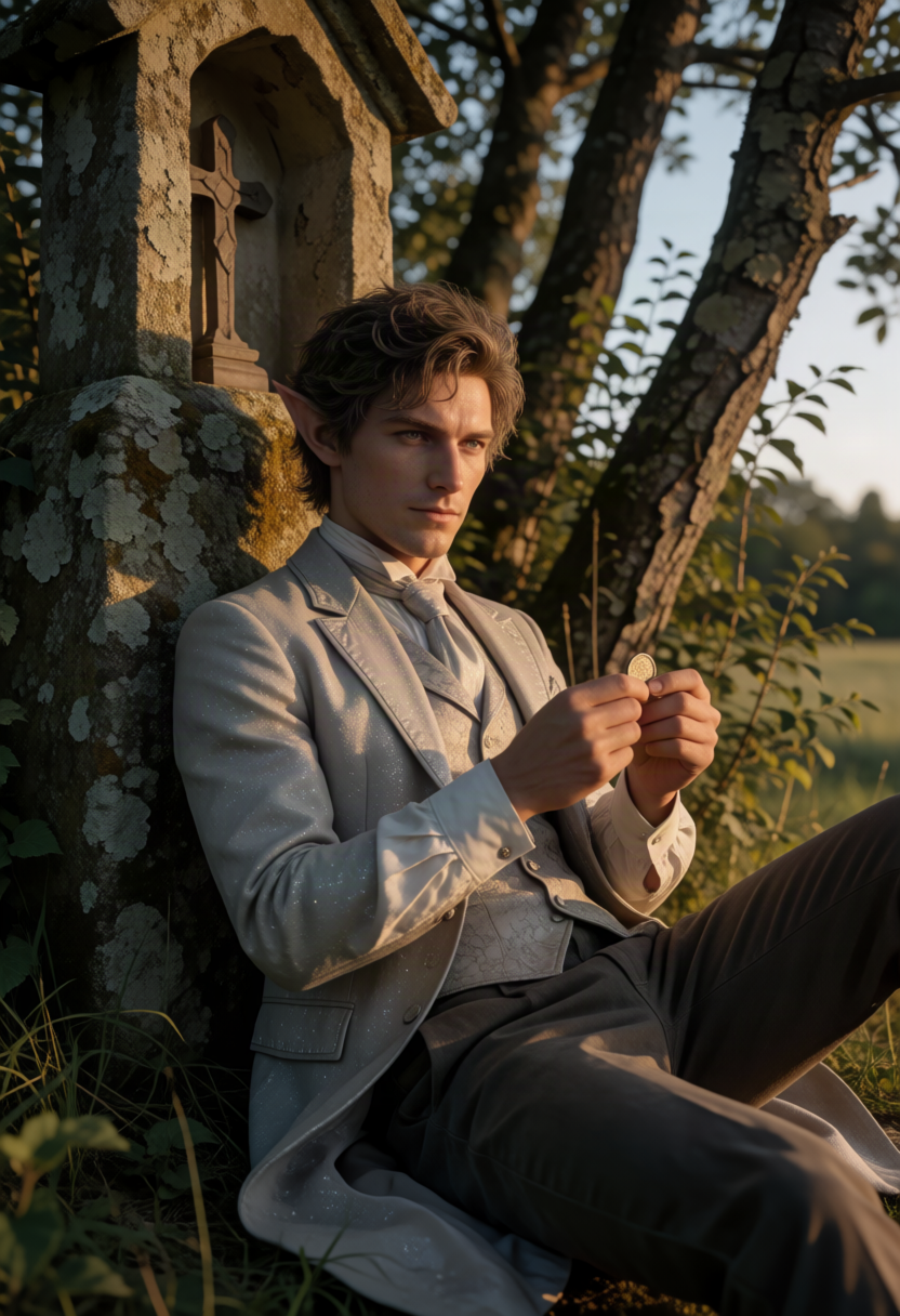 Ondrej Vasylko, Trickster Fae Prince, Forbidden Bargain AI character on Charmsy