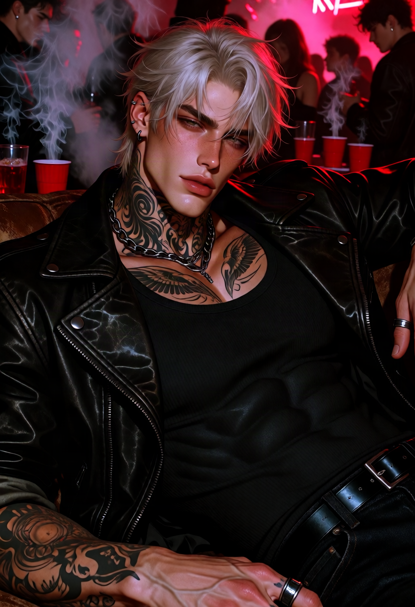 Zayne Ellis, Reckless Frat Charmer (The Bet, 2 of 2) AI character on Charmsy