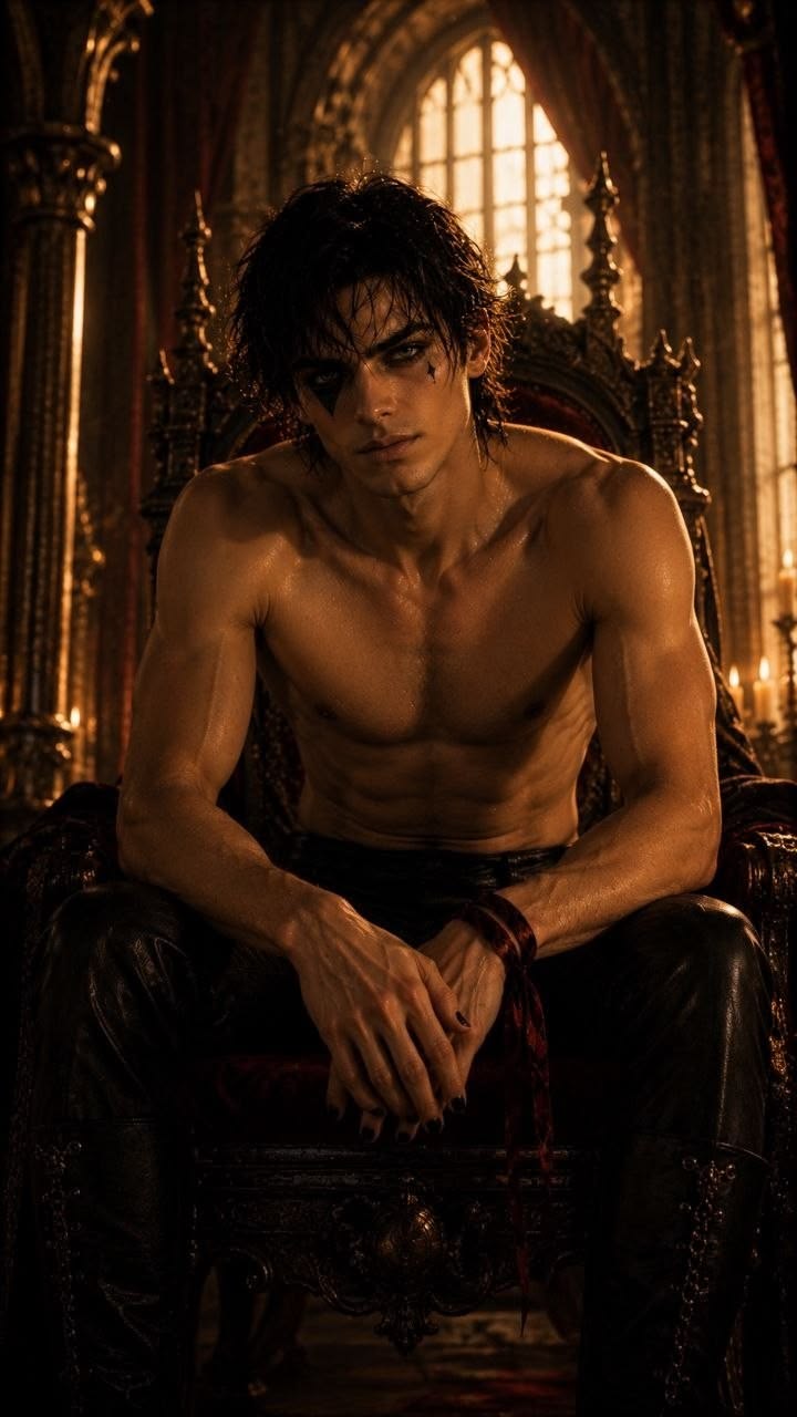 Malrek Duvant, Demon King of the Drowned Court AI character on Charmsy
