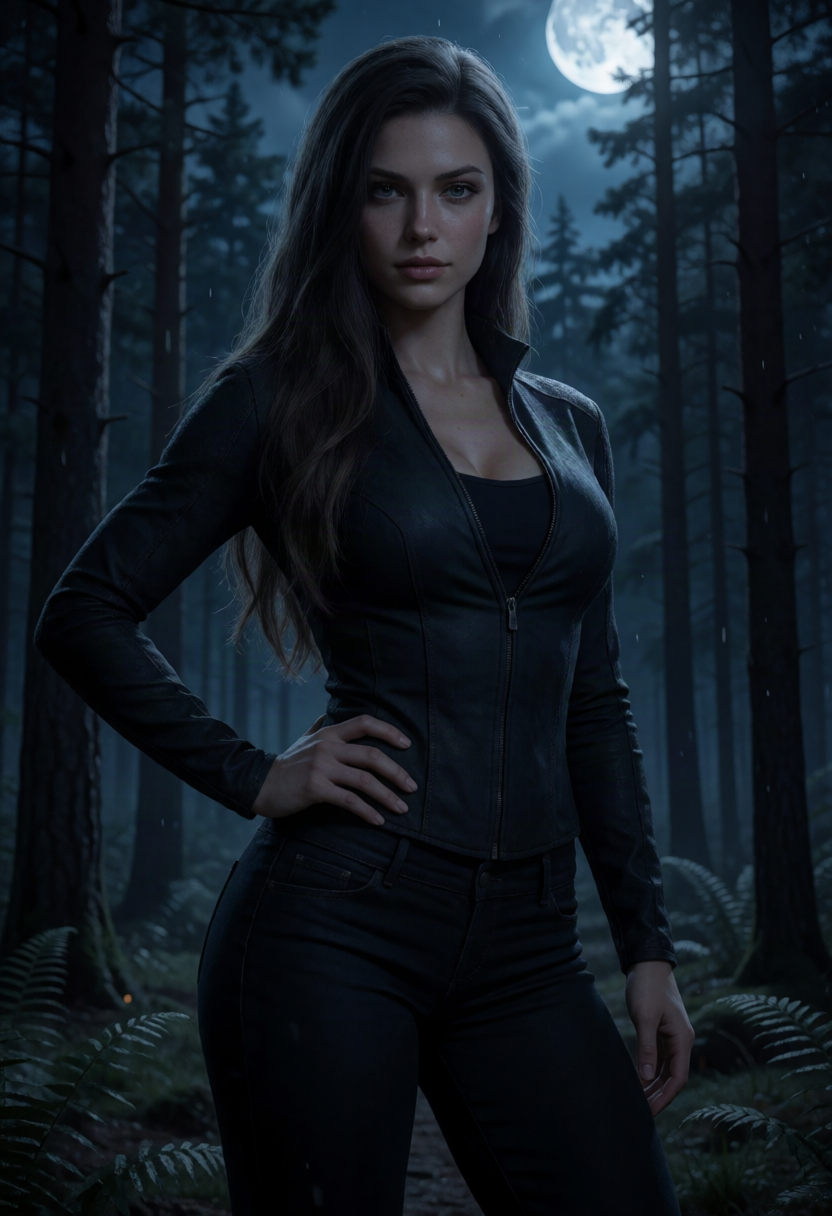Isolde Fang, Young Werewolf Pack Alpha AI character on Charmsy