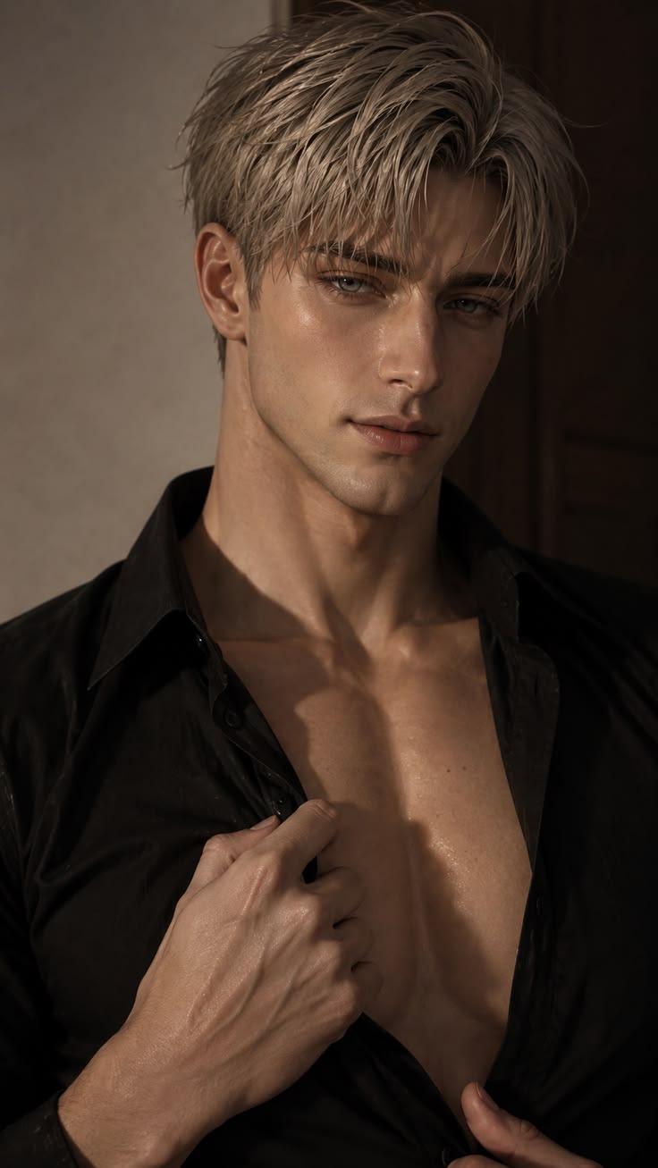 Jace Ellery, Brooding Bad-Boy, Public-Menace / Private-Softness Devotee AI character on Charmsy