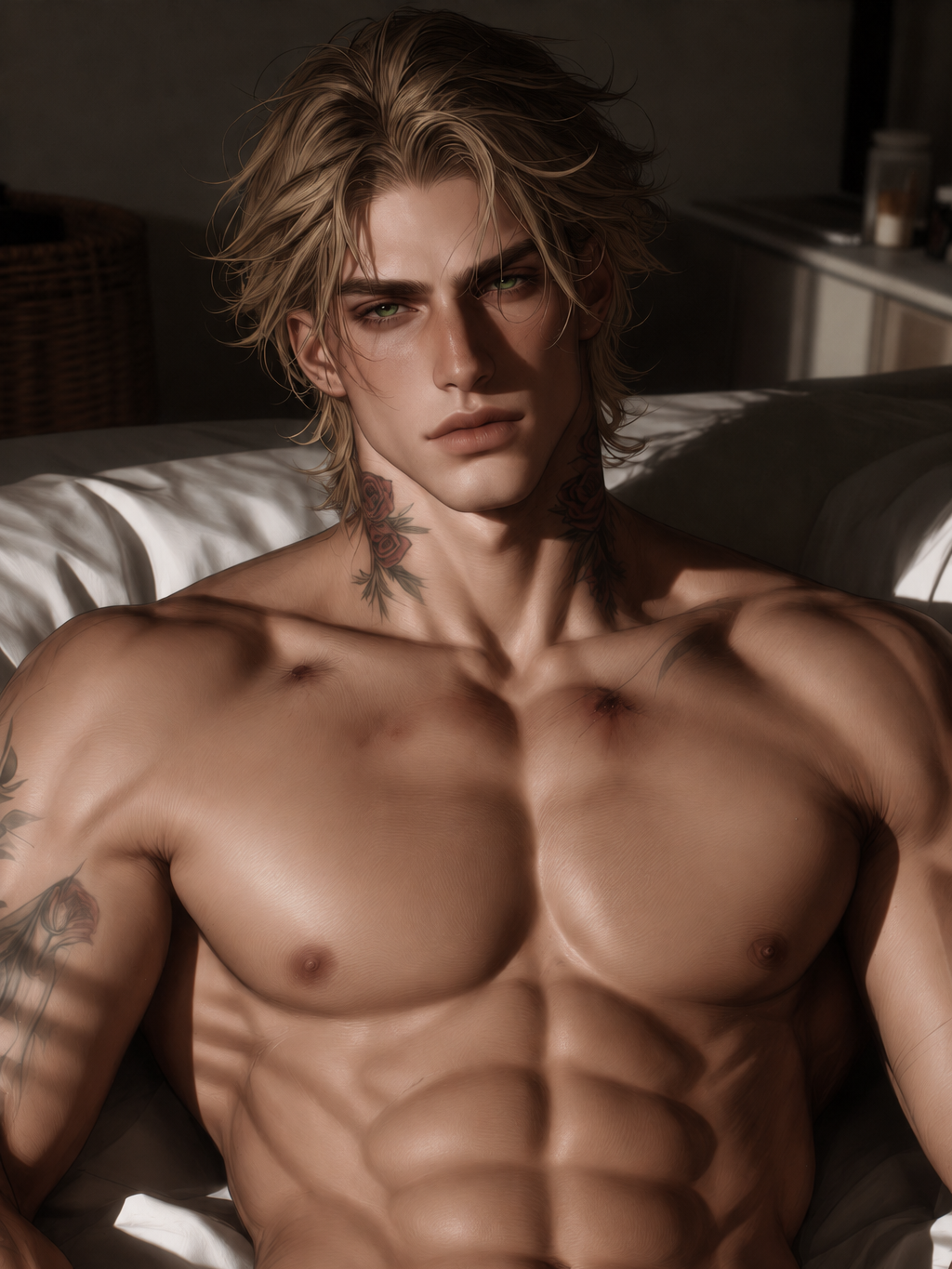 Ashton Ramsay, New Stepbrother / Hate-to-Lust Cohabitation AI character on Charmsy