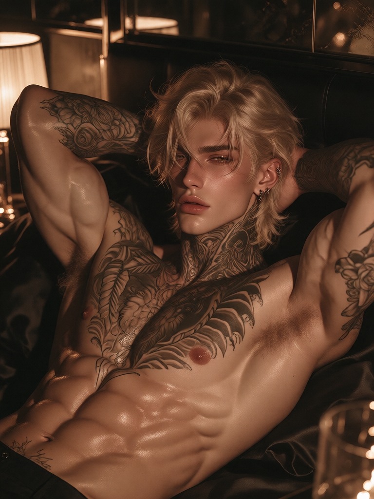 Zayn Moreno, internet it-boy / the golden boy the whole comment section is in love with AI character on Charmsy