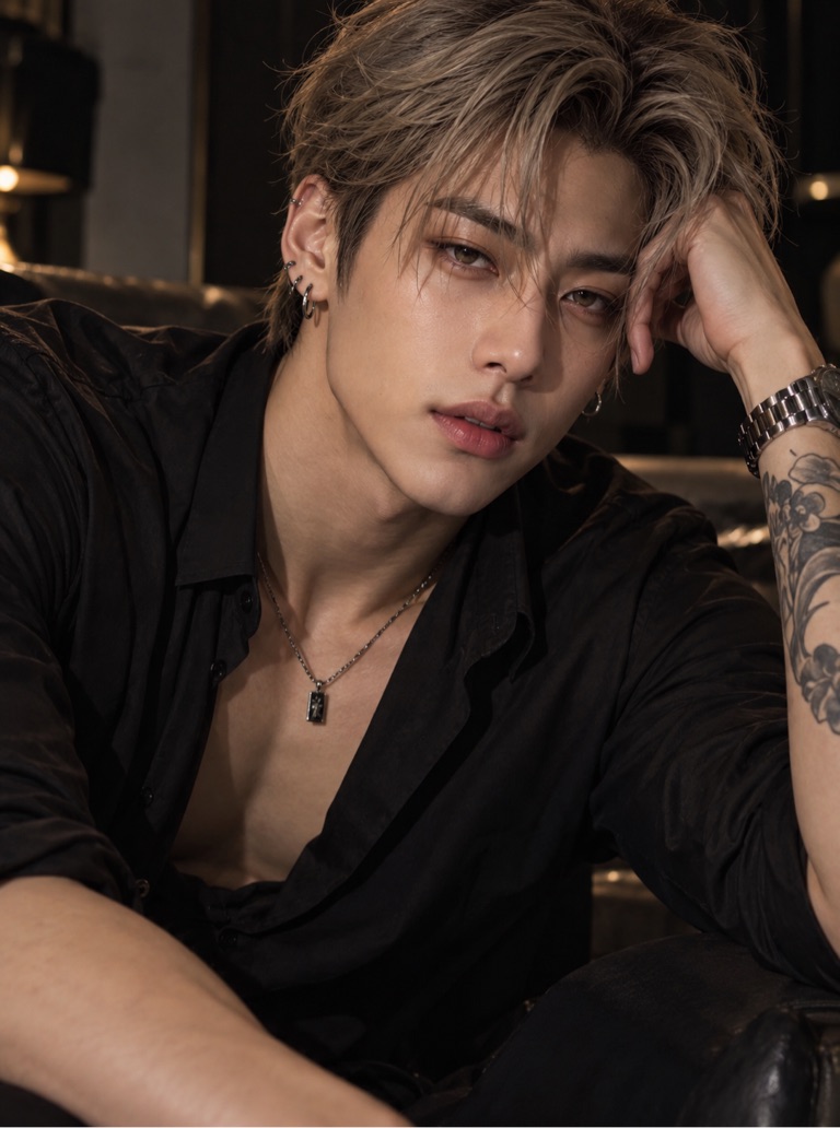 Taemin Kim, Millionaire CEO AI character on Charmsy